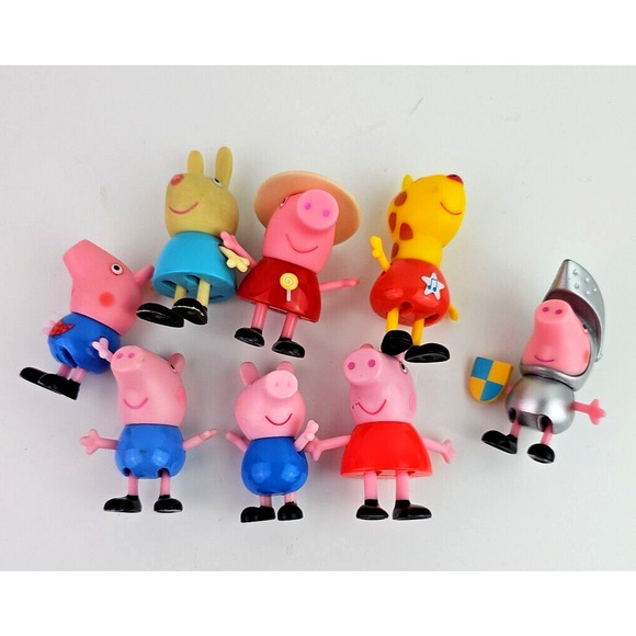 Jazwares Peppa Pig 8 Figures World of Play In door Play Center Activity Pack - Picture 8 of 10
